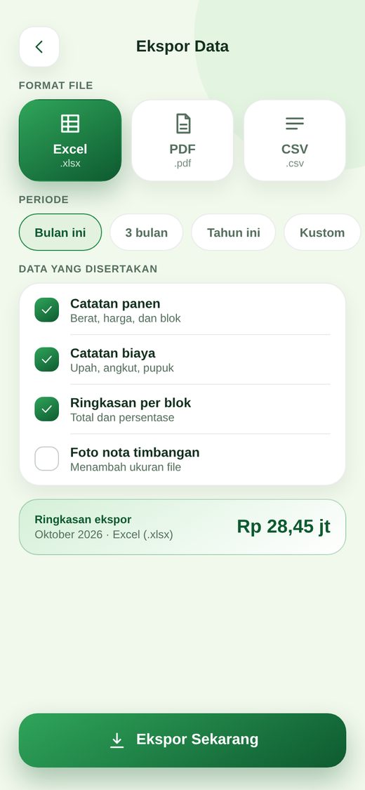 Ekspor Data